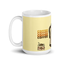 Load image into Gallery viewer, COFFEE - White glossy mug