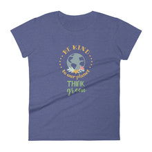 Load image into Gallery viewer, Think green-Women's short sleeve t-shirt