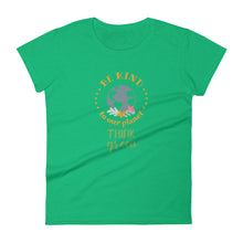 Load image into Gallery viewer, Think green-Women's short sleeve t-shirt