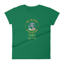 Load image into Gallery viewer, Think green-Women's short sleeve t-shirt