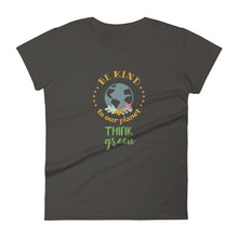 Load image into Gallery viewer, Think green-Women's short sleeve t-shirt