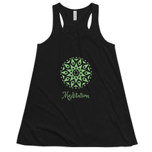 Load image into Gallery viewer, MANDALA MEDITATION - Women's Flowy Racerback Tank
