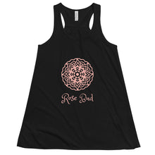 Load image into Gallery viewer, MANDALA ROSE BUD - Women's Flowy Racerback Tank