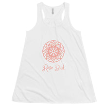 Load image into Gallery viewer, MANDALA ROSE BUD - Women's Flowy Racerback Tank