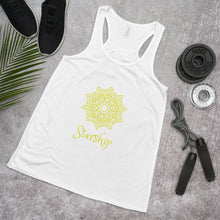 Load image into Gallery viewer, MANDALA STARSHIP - Women's Flowy Racerback Tank