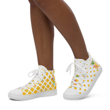 Load image into Gallery viewer, BumN-CONNECT - Women’s high top canvas shoes
