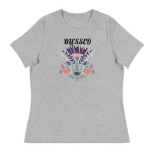 Load image into Gallery viewer, BLESSED - Women's Relaxed T-Shirt