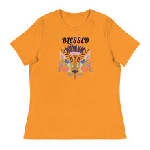 Load image into Gallery viewer, BLESSED - Women's Relaxed T-Shirt