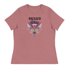 Load image into Gallery viewer, BLESSED - Women's Relaxed T-Shirt