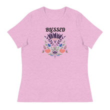 Load image into Gallery viewer, BLESSED - Women's Relaxed T-Shirt