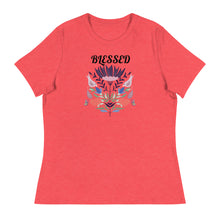 Load image into Gallery viewer, BLESSED - Women's Relaxed T-Shirt