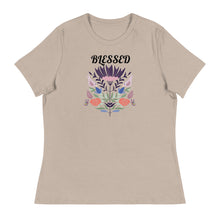 Load image into Gallery viewer, BLESSED - Women's Relaxed T-Shirt