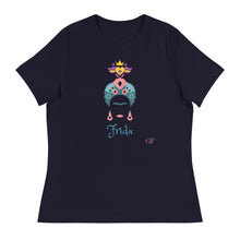 Load image into Gallery viewer, Girl Power-Frida - Women's Relaxed T-Shirt