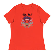 Load image into Gallery viewer, BLESSED - Women's Relaxed T-Shirt