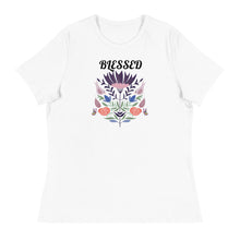 Load image into Gallery viewer, BLESSED - Women's Relaxed T-Shirt