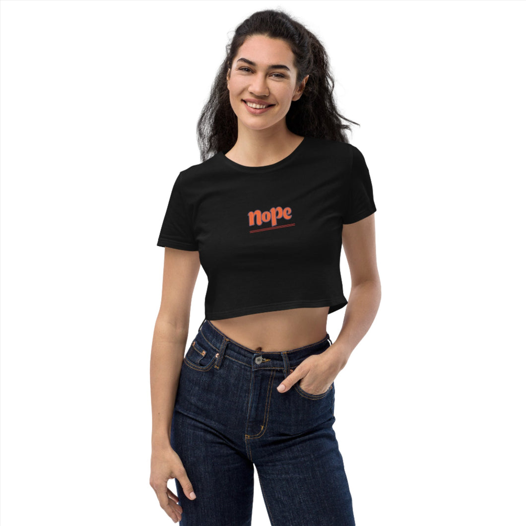 NOPE - Organic Crop Top