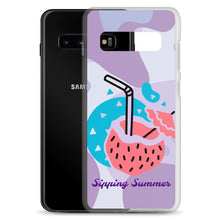 Load image into Gallery viewer, Sipping Summer - Samsung Case
