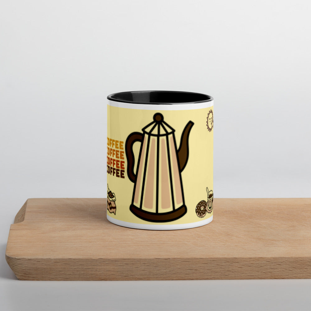 COFFEE - Mug with Color Inside