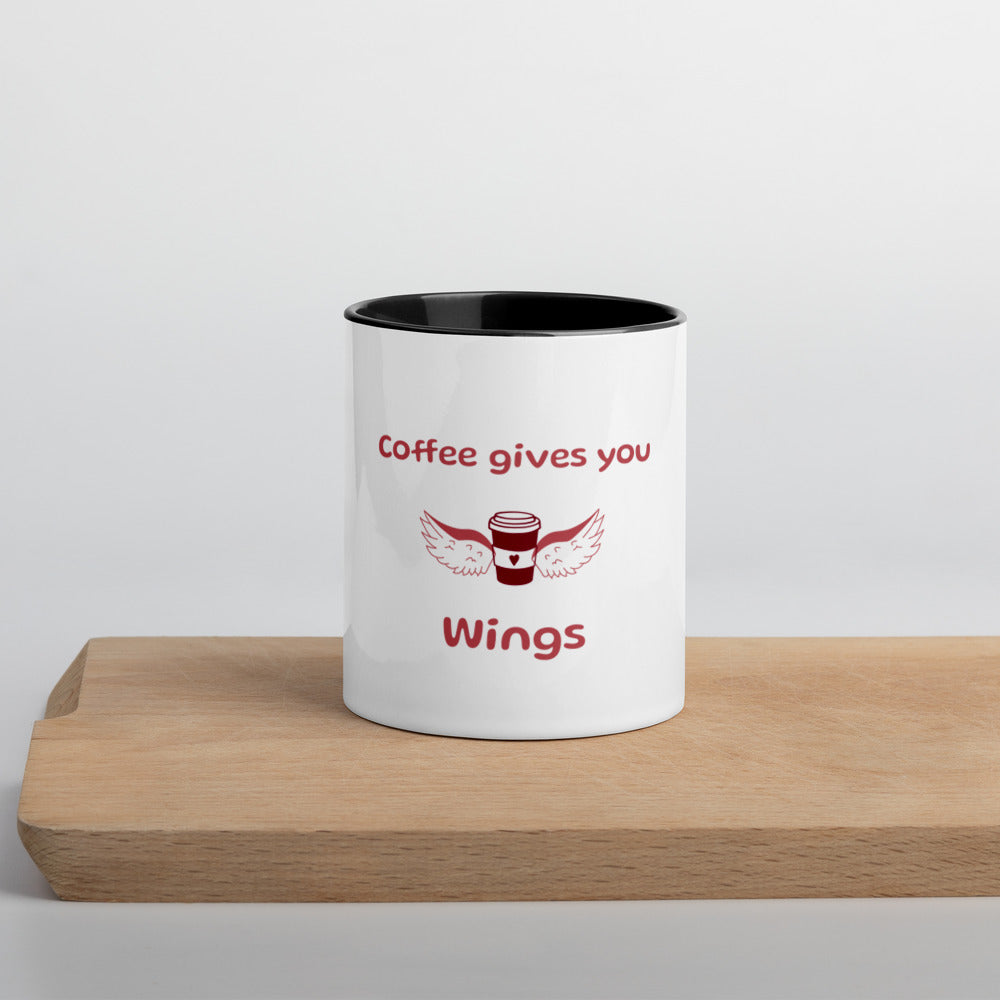 WINGS - Mug with Color Inside