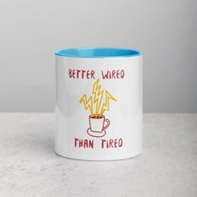 Load image into Gallery viewer, BETTER WIRED - Mug with Color Inside
