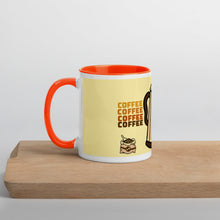 Load image into Gallery viewer, COFFEE - Mug with Color Inside
