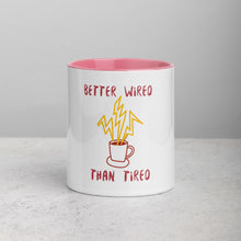 Load image into Gallery viewer, BETTER WIRED - Mug with Color Inside
