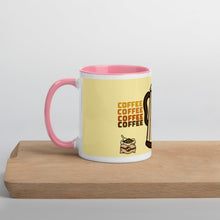 Load image into Gallery viewer, COFFEE - Mug with Color Inside

