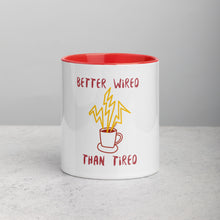 Load image into Gallery viewer, BETTER WIRED - Mug with Color Inside
