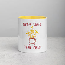 Load image into Gallery viewer, BETTER WIRED - Mug with Color Inside
