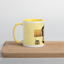 Load image into Gallery viewer, COFFEE - Mug with Color Inside
