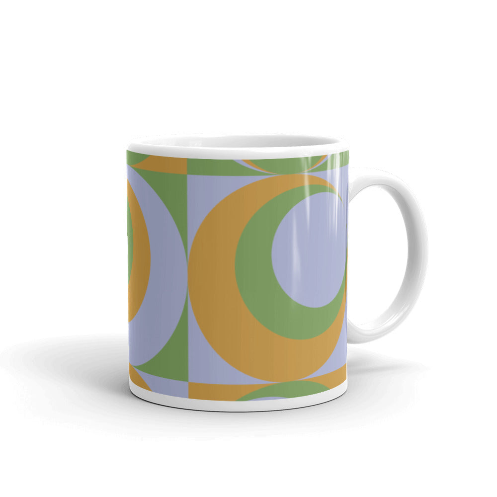 GEO - White glossy mug