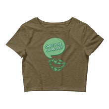 Load image into Gallery viewer, SHAMROCKS - Women’s Crop Tee
