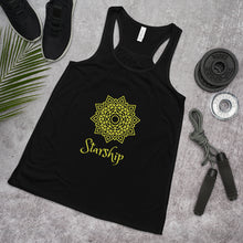 Load image into Gallery viewer, MANDALA STARSHIP - Women&#39;s Flowy Racerback Tank
