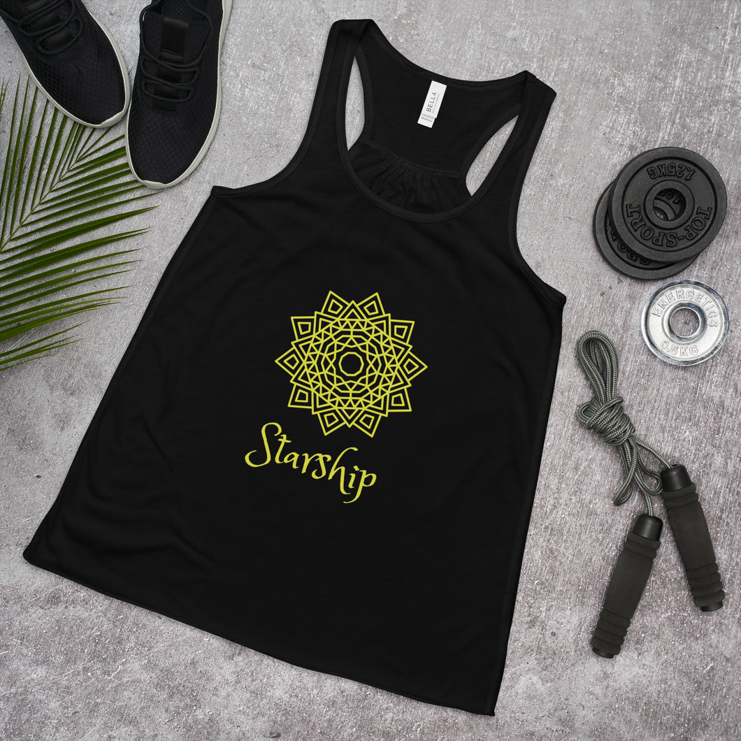 MANDALA STARSHIP - Women's Flowy Racerback Tank