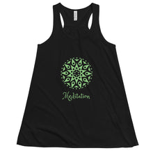 Load image into Gallery viewer, MANDALA MEDITATION - Women&#39;s Flowy Racerback Tank
