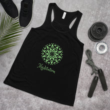 Load image into Gallery viewer, MANDALA MEDITATION - Women&#39;s Flowy Racerback Tank
