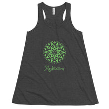 Load image into Gallery viewer, MANDALA MEDITATION - Women&#39;s Flowy Racerback Tank
