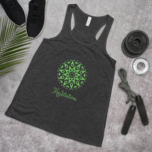 Load image into Gallery viewer, MANDALA MEDITATION - Women&#39;s Flowy Racerback Tank
