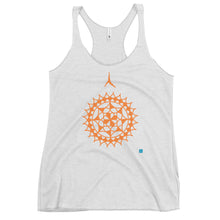 Load image into Gallery viewer, POSITION-MANDALA - Women&#39;s Racerback Tank
