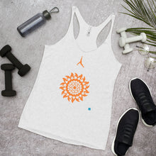 Load image into Gallery viewer, POSITION-MANDALA - Women&#39;s Racerback Tank
