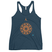 Load image into Gallery viewer, POSITION-MANDALA - Women&#39;s Racerback Tank
