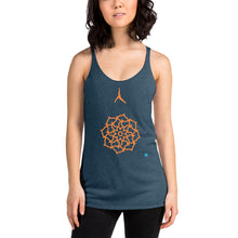 Load image into Gallery viewer, POSITION-MANDALA - Women&#39;s Racerback Tank
