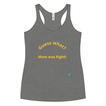 Load image into Gallery viewer, Moms right-Women&#39;s Racerback Tank
