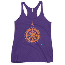 Load image into Gallery viewer, POSITION-MANDALA - Women&#39;s Racerback Tank
