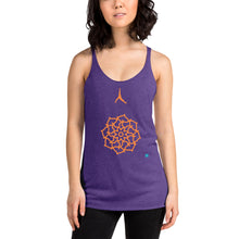 Load image into Gallery viewer, POSITION-MANDALA - Women&#39;s Racerback Tank
