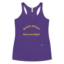 Load image into Gallery viewer, Moms right-Women&#39;s Racerback Tank
