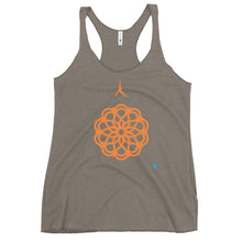 Load image into Gallery viewer, POSITION-MANDALA - Women&#39;s Racerback Tank
