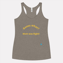 Load image into Gallery viewer, Moms right-Women&#39;s Racerback Tank
