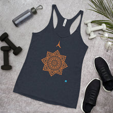 Load image into Gallery viewer, POSITION-MANDALA - Women&#39;s Racerback Tank
