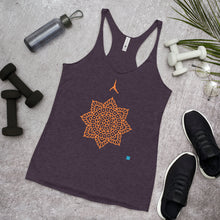 Load image into Gallery viewer, POSITION-MANDALA - Women&#39;s Racerback Tank
